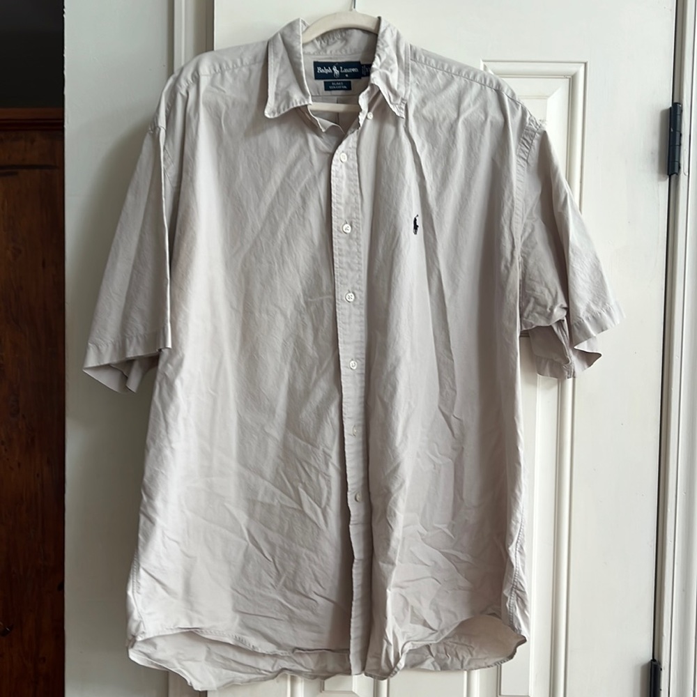 Ralph Lauren, casual khaki, flake extra large shirt
